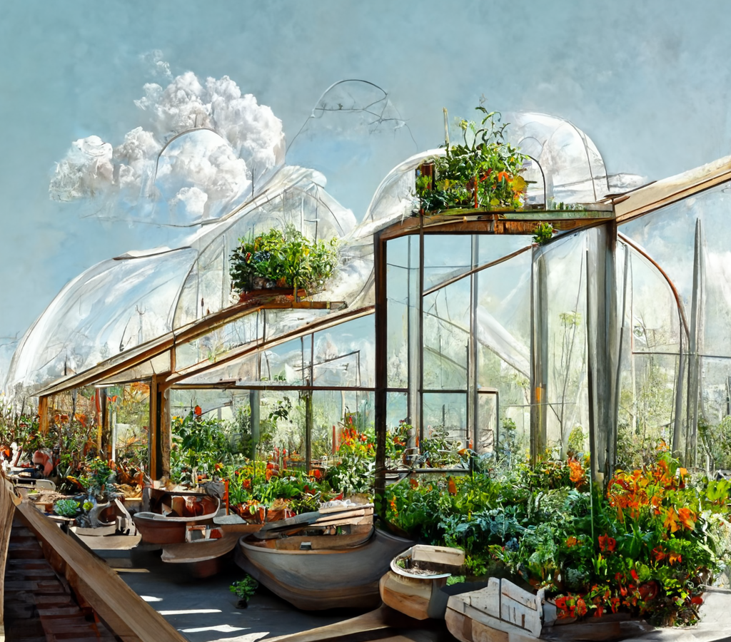 kiky123_crops_vegetables_and_flowers_growing_in_pots_in_the_gre_9440c063-14a5-4e5a-8b0c-94f3e8b19d51.png
